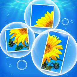 أيقونة Bubblepics - Pop Jigsaw Puzzle